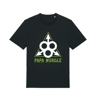 Black Premium Papa Nurgle Icon T Shirt