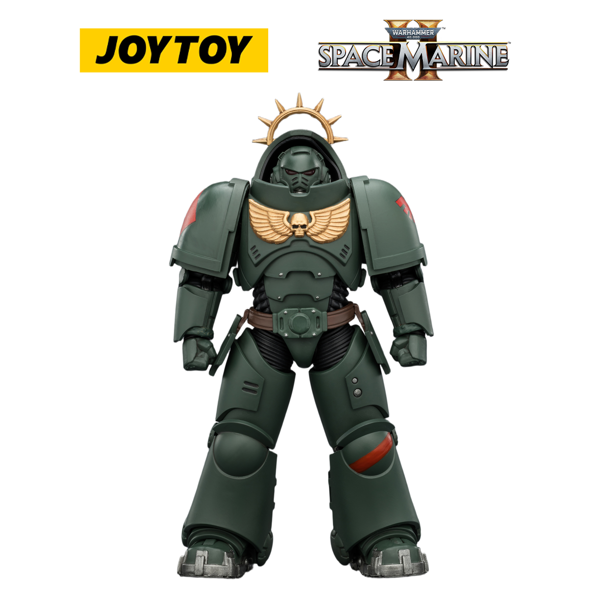 JOYTOY Warhammer 40,000: Space Marine 2 - Game Edition Dark Angels Heavy Intercessor with Heavy Bolt Rifle and Bolt Pistol (1/18 Scale) Preorder