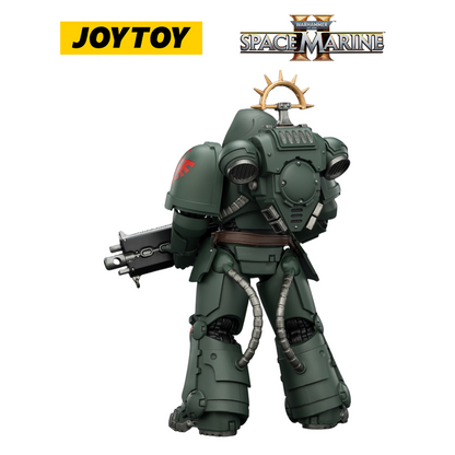 JOYTOY Warhammer 40,000: Space Marine 2 - Game Edition Dark Angels Heavy Intercessor with Heavy Bolt Rifle and Bolt Pistol (1/18 Scale) Preorder