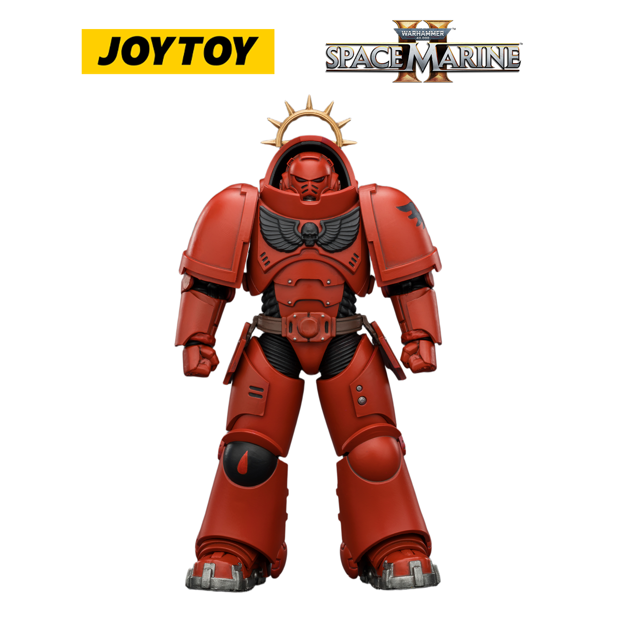 JOYTOY Warhammer 40,000: Space Marine 2 - Game Edition Blood Angels Heavy Intercessor with Heavy Bolt Rifle and Bolt Pistol (1/18 Scale) Preorder