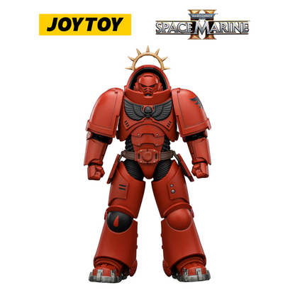 JOYTOY Warhammer 40,000: Space Marine 2 - Game Edition Blood Angels Heavy Intercessor with Heavy Bolt Rifle and Bolt Pistol (1/18 Scale) Preorder