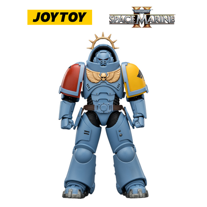 JOYTOY Warhammer 40,000: Space Marine 2 - Game Edition Space Wolves Heavy Intercessor with Heavy Bolt Rifle and Bolt Pistol (1/18 Scale) Preorder