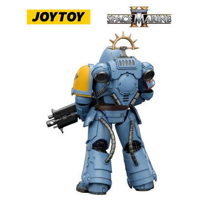 JOYTOY Warhammer 40,000: Space Marine 2 - Game Edition Space Wolves Heavy Intercessor with Heavy Bolt Rifle and Bolt Pistol (1/18 Scale) Preorder