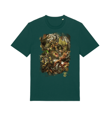 Glazed Green Printed T-shirt