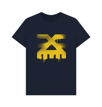 Navy Blue Khorne Graffiti Insignia T Shirt