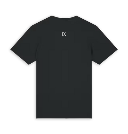 Black Printed T-shirt Back