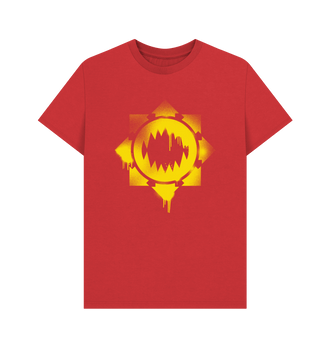 Red World Eaters Graffiti Insignia T Shirt