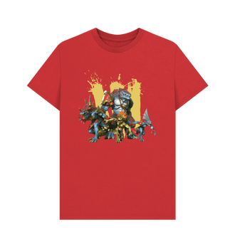 Red Premium Blood Bowl III - Gwaka'Moki Crater Raiders T Shirt