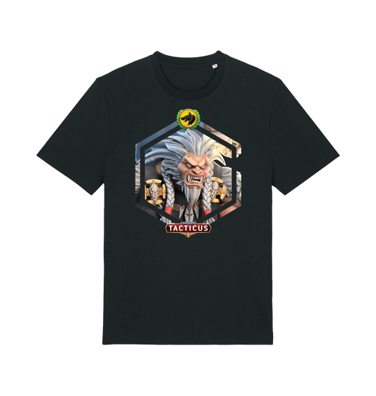 Black Printed T-shirt Front