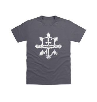 Charcoal Chaos Knights Battleworn Insignia T Shirt