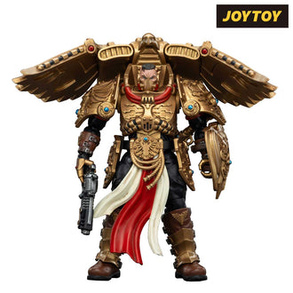 JoyToy Warhammer The Horus Heresy Action Figure - Legio Custodes, Custodian Venatari Squad, Venatari with Kenetic Destroyer 1 (1/18 Scale) Preorder