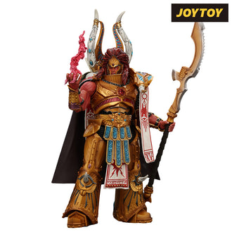 JoyToy Warhammer The Horus Heresy Action Figure - Thousand Sons, Magnus the Red, Primarch of the XVth Legion (1/18 Scale) & Exclusive T Shirt Preorder