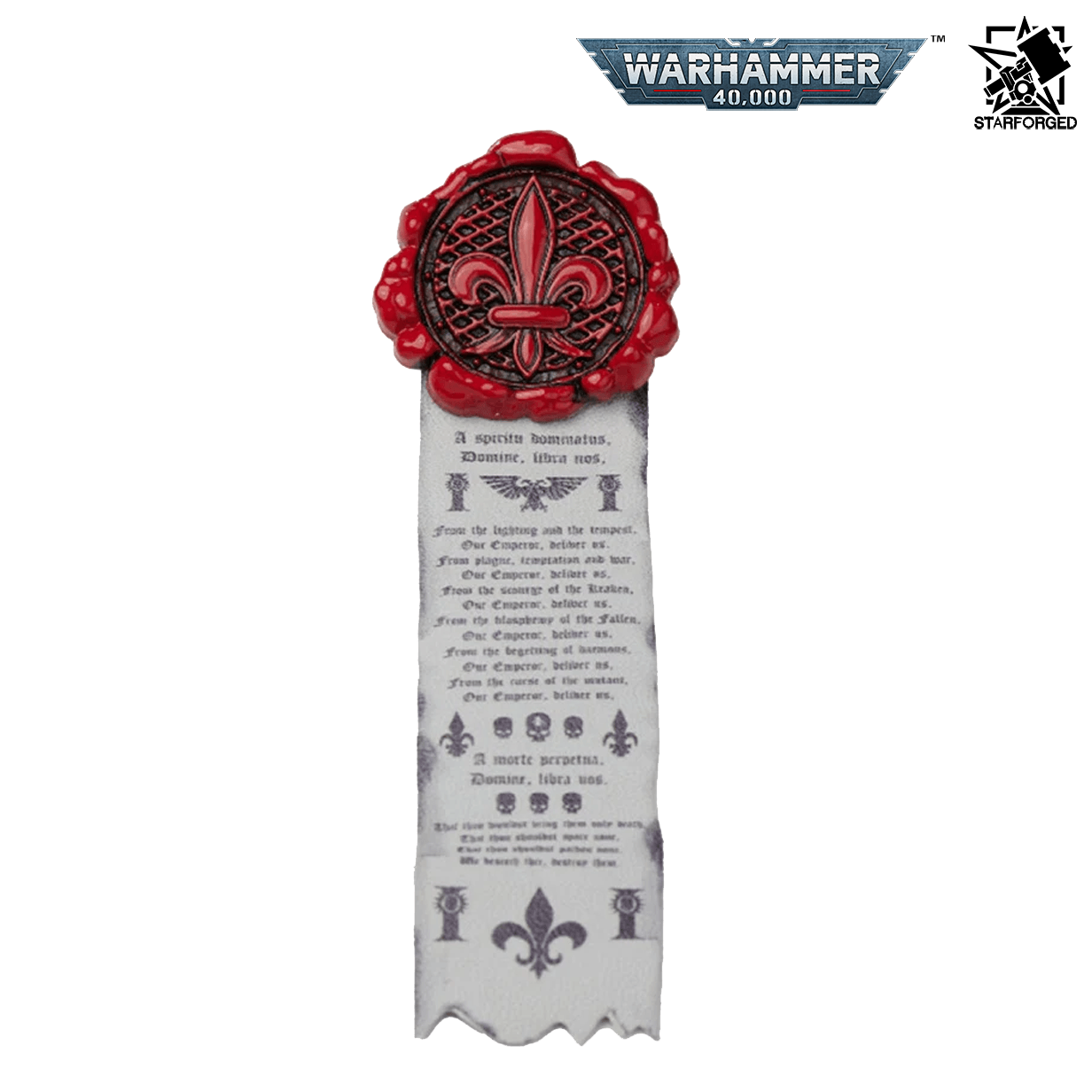 Starforged Warhammer 40,000 Adepta Sororitas Purity Seal Brooch