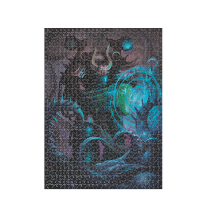 White 1000 Piece Jigsaw Puzzle