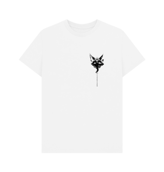 White Blood Angels By The Blood White T Shirt