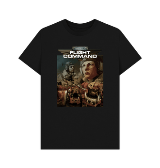 Black Aeronautica Imperialis: Flight Command T Shirt