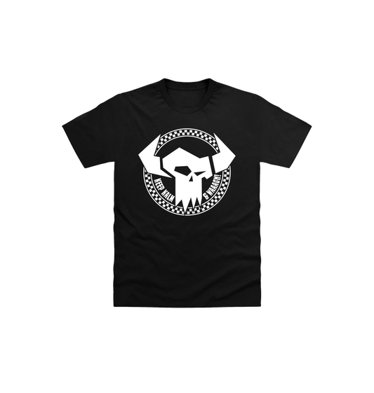 Black Printed Kids T-Shirt