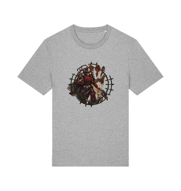 Heather Grey Printed T-shirt