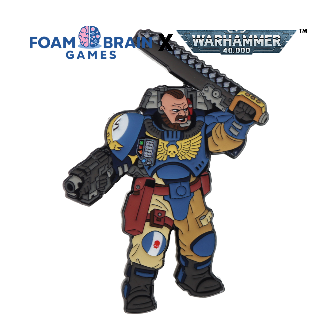 Warhammer 40,000 Mystery Loot: Ultramarines vs. Tyranids Enamel Pin