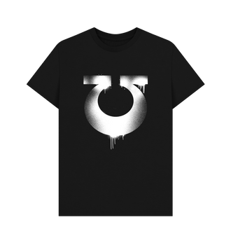 Black Ultramarines Graffiti Insignia T Shirt