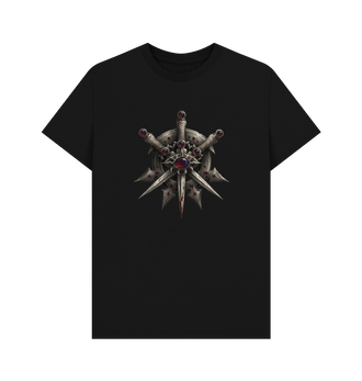 Black Necromunda Escher T Shirt