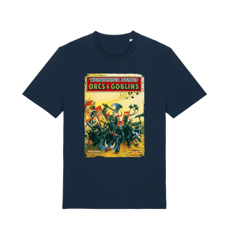 French Navy Printed T-shirt