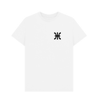 White Premium Harlequins Troupe Master Back Print T Shirt