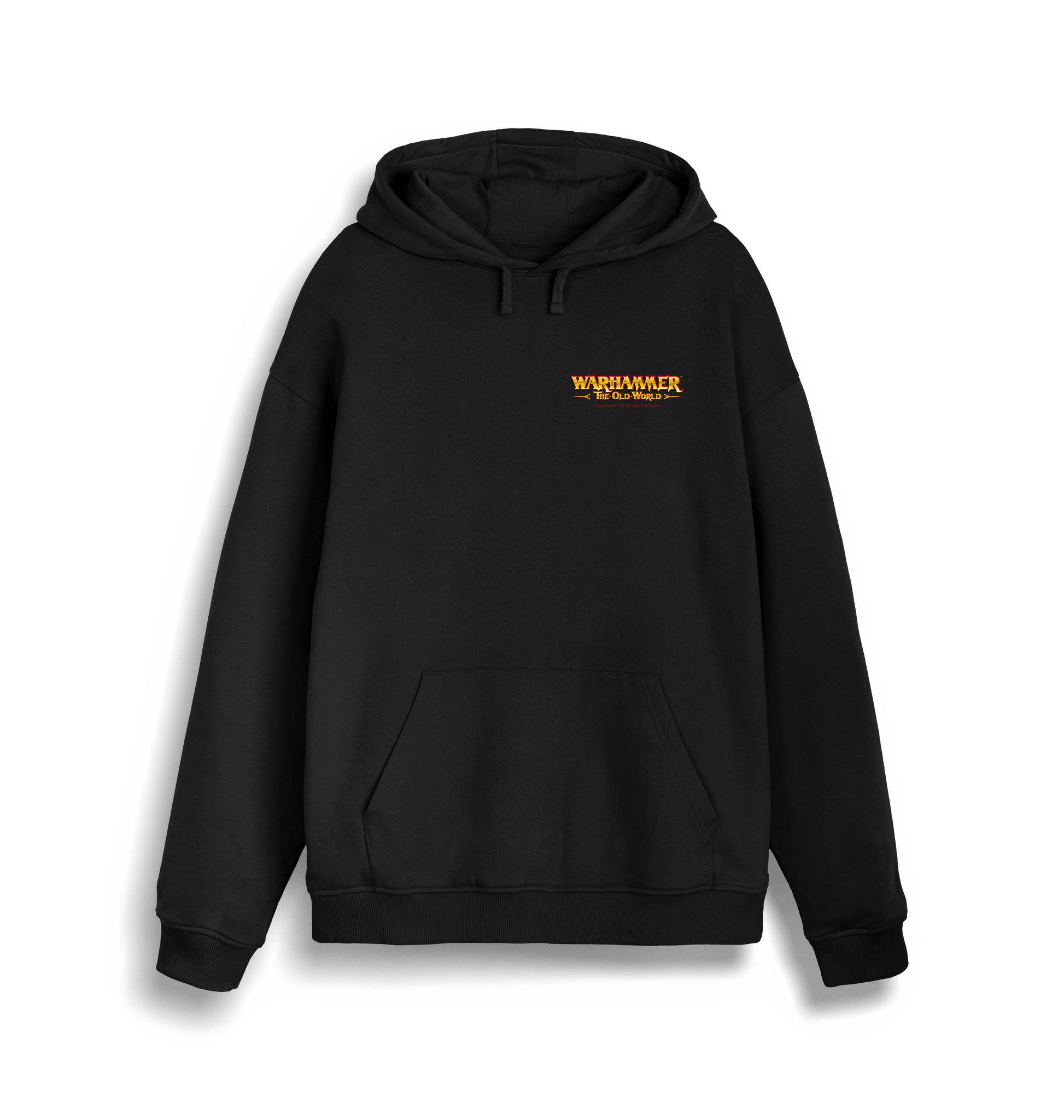 Black Printed Sweater Front