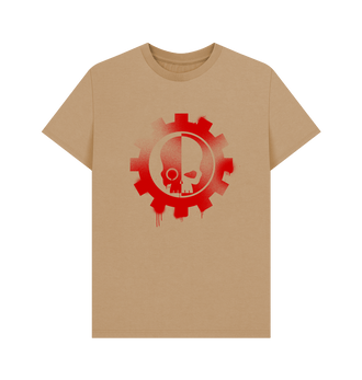 Sand Adeptus Mechanicus Graffiti Insignia T Shirt