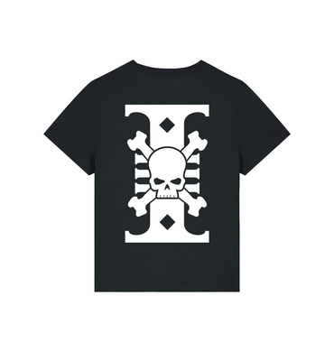 Black Printed T-shirt Back