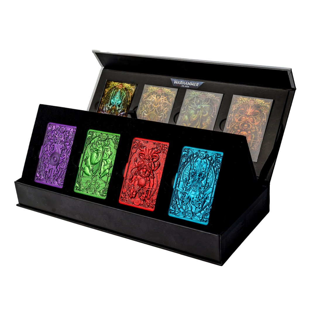 Warhammer 40,000: Imperial Tarot Ingot - Gods (4 Pack)