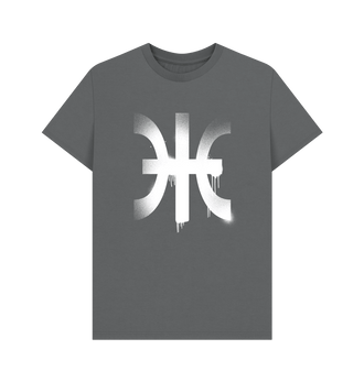 Slate Grey Harlequins Graffiti Insignia T Shirt