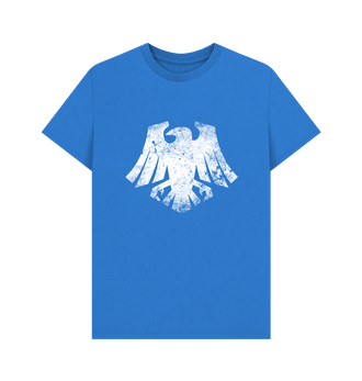 Bright Blue Raven Guard Battleworn Insignia T Shirt