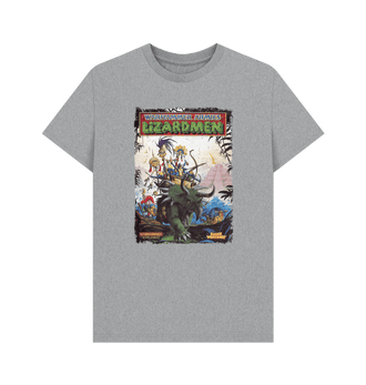 Athletic Grey Warhammer Fantasy Battle 5th Ed. - Warhammer Armies: Lizardmen T Shirt