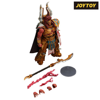 JoyToy Warhammer The Horus Heresy Action Figure - Thousand Sons, Magnus the Red, Primarch of the XVth Legion (1/18 Scale) & Exclusive T Shirt Preorder