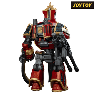 JoyToy Warhammer The Horus Heresy Action Figure - Thousand Sons Contemptor-Osiron Dreadnought with Gravis Force Blade and Gravis Autocannon (1/18 Scale) Preorder