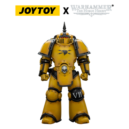 JoyToy Warhammer The Horus Heresy Action Figure - Imperial Fists, MKIII Legionary (1/18 Scale) Preorder
