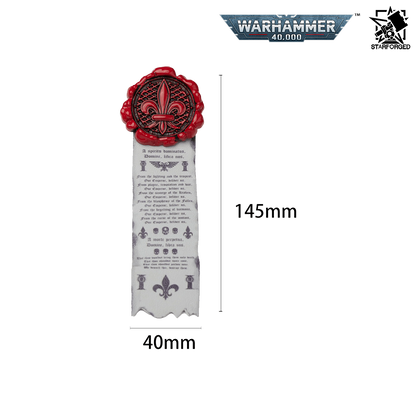 Starforged Warhammer 40,000 Adepta Sororitas Purity Seal Brooch