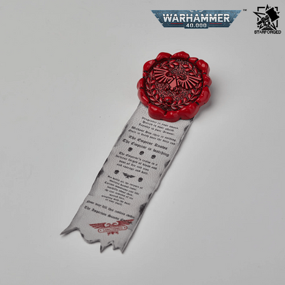 Starforged Warhammer 40,000 Imperial Aquila Purity Seal Brooch