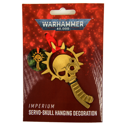 Warhammer 40000:Servo Skull with Halo Hanging Decoration