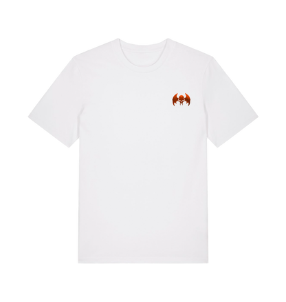 White Printed T-shirt Front