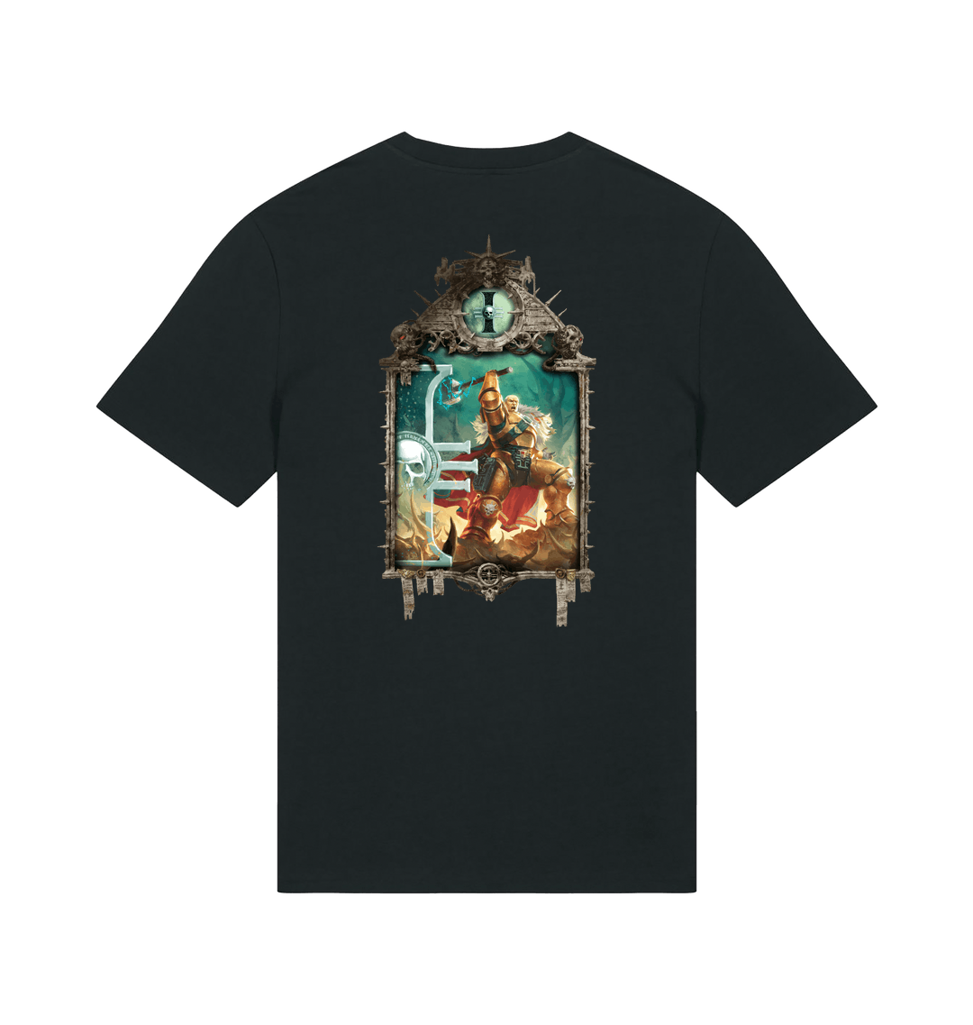Black Printed T-shirt Back