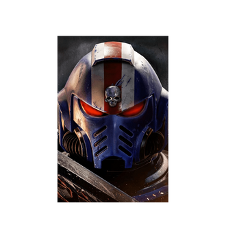 Unframed Warhammer 40,000: Space Marine 2 Titus Helm Poster