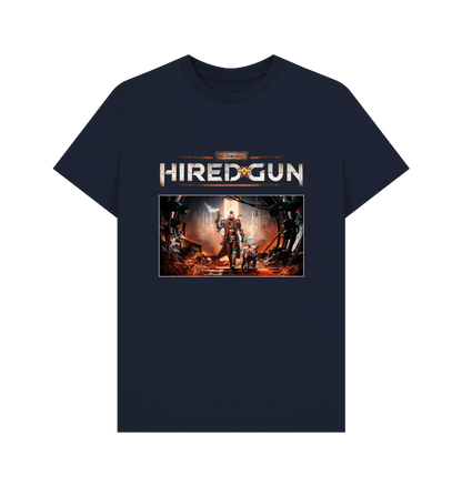 Navy Blue Necromunda: Hired Gun T Shirt