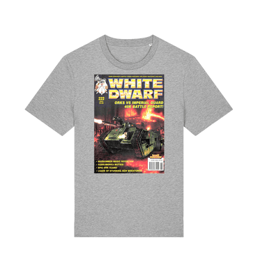 Heather Grey Printed T-shirt Front