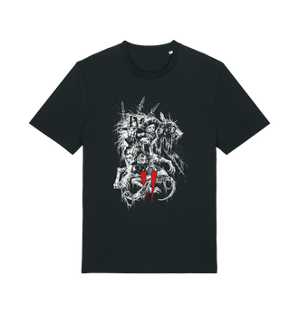 Black Printed T-shirt