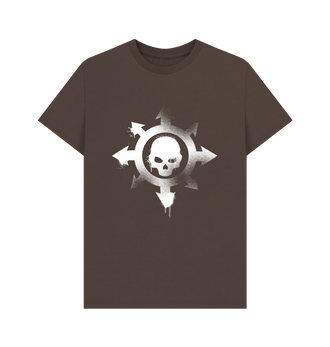 Chocolate Slaves to Darkness Graffiti Insignia T Shirt