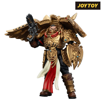 JoyToy Warhammer The Horus Heresy Action Figure - Legio Custodes, Custodian Venatari Squad, Venatari with Kenetic Destroyer 1 (1/18 Scale) Preorder