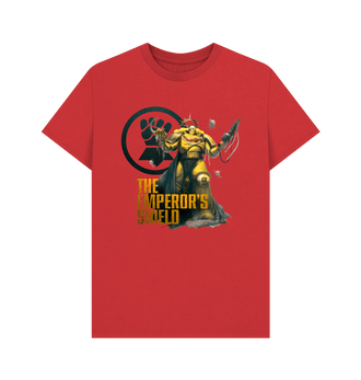 Red Premium Imperial Fists Emperor's Shield T Shirt