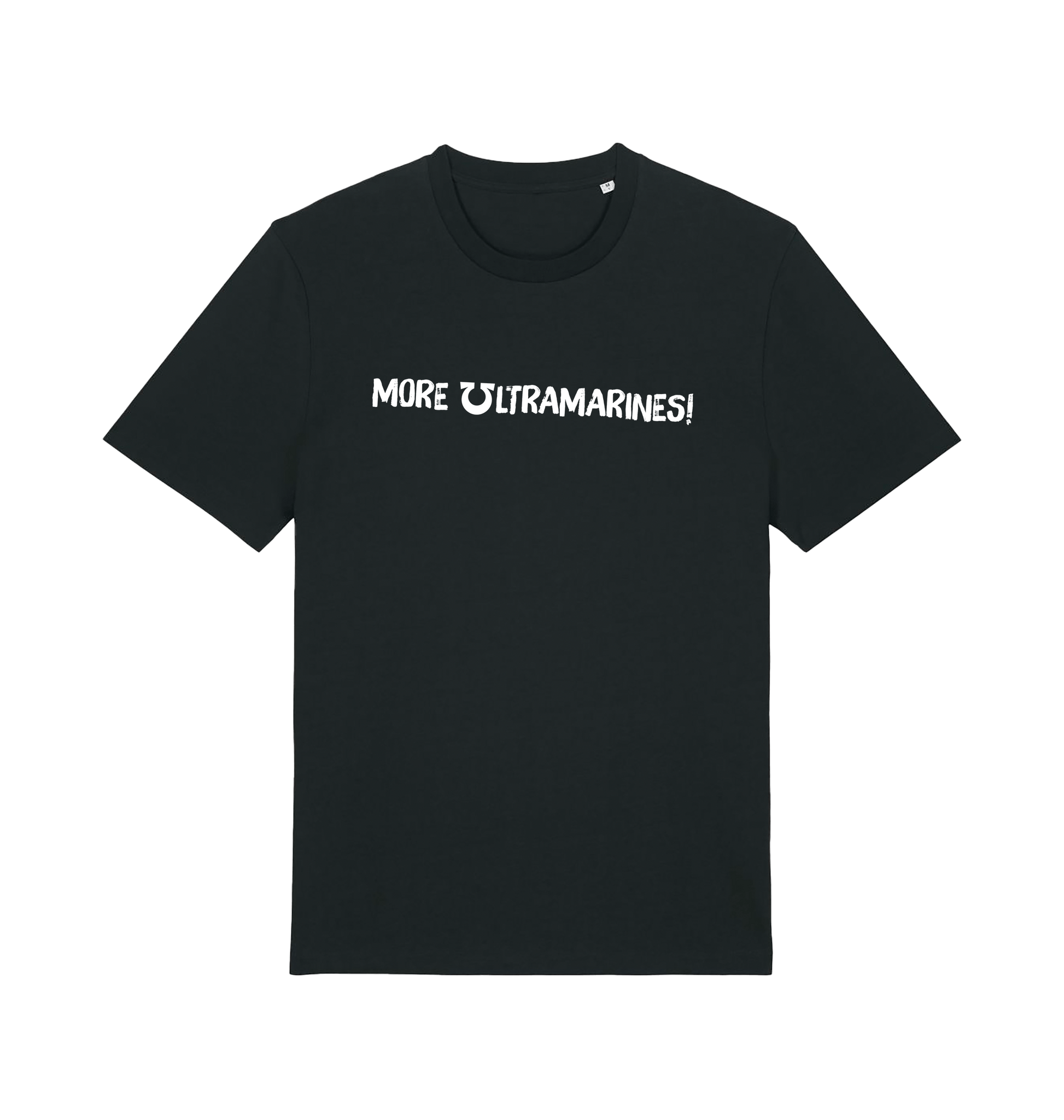 Black Printed T-shirt Front